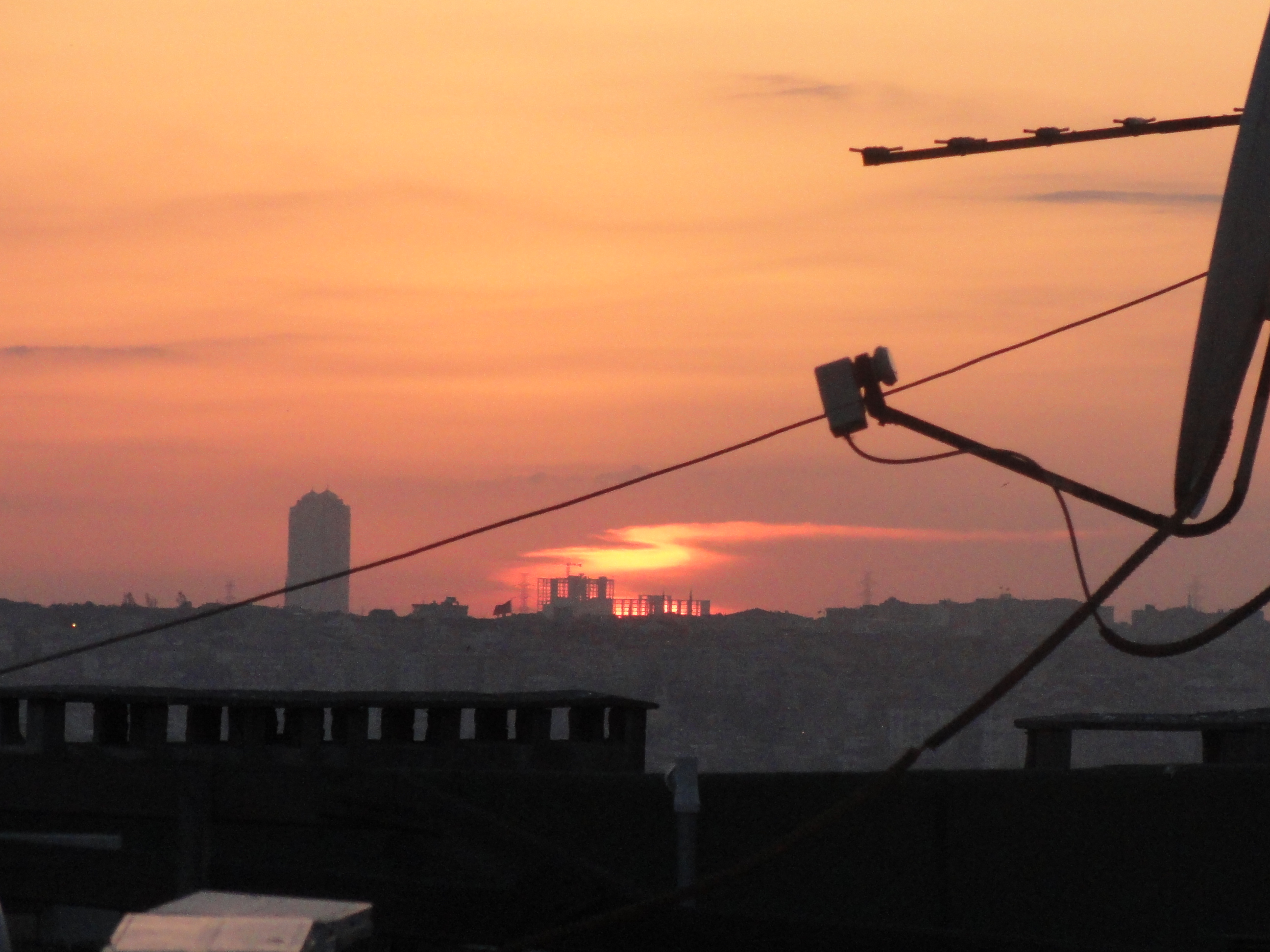 Despite the satellite dish, the sunset was beautiful from the rooftop There is a serene calmness as I sit here on my last night in Istanbul.  For a city of [&hellip;]